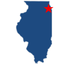 Illinois map